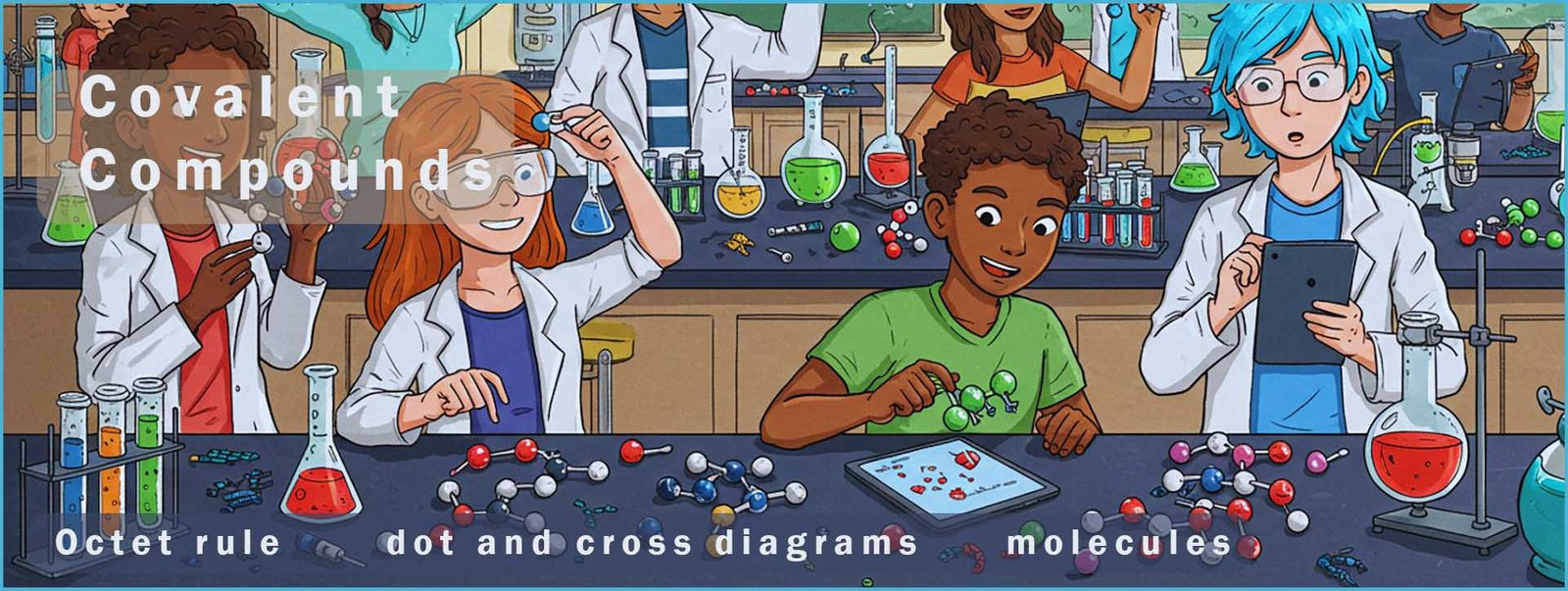 covalent compounds header image.